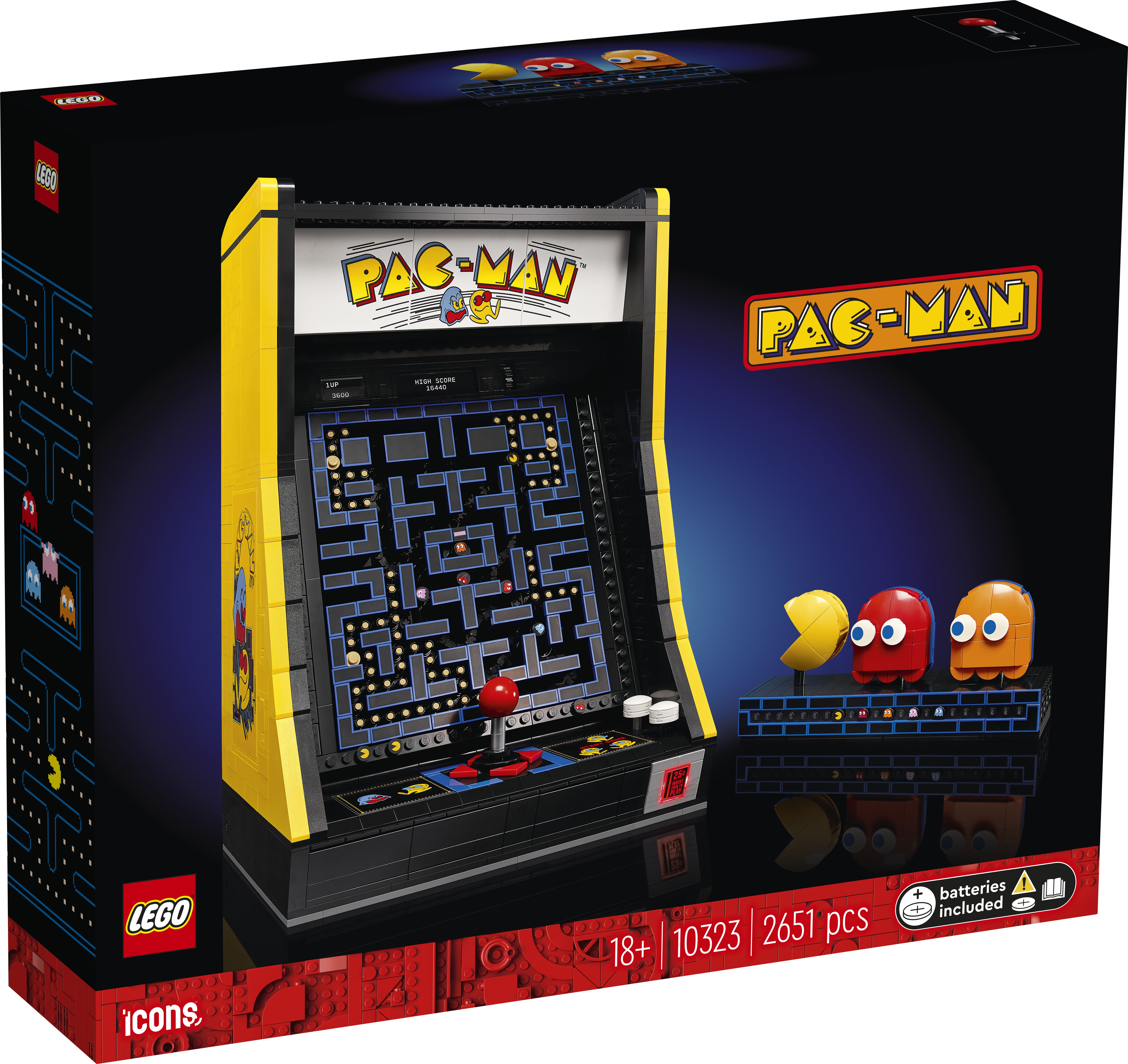 LEGO Icons Pac-Man Arcade (10323) | LEGO Store Greece