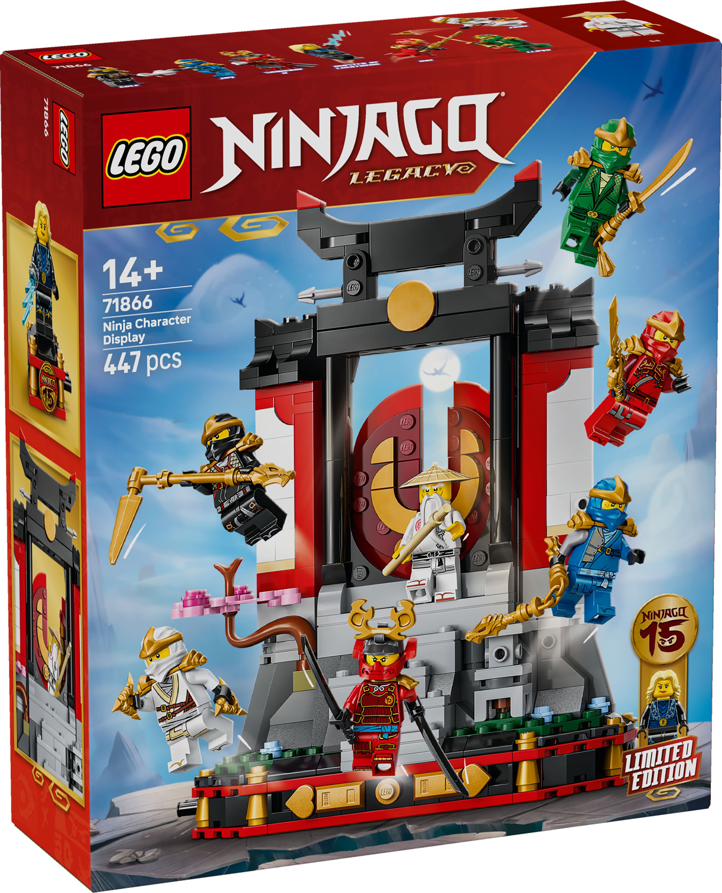 LEGO® Ninjago Ninja Character Display 15th Anniversary (71866