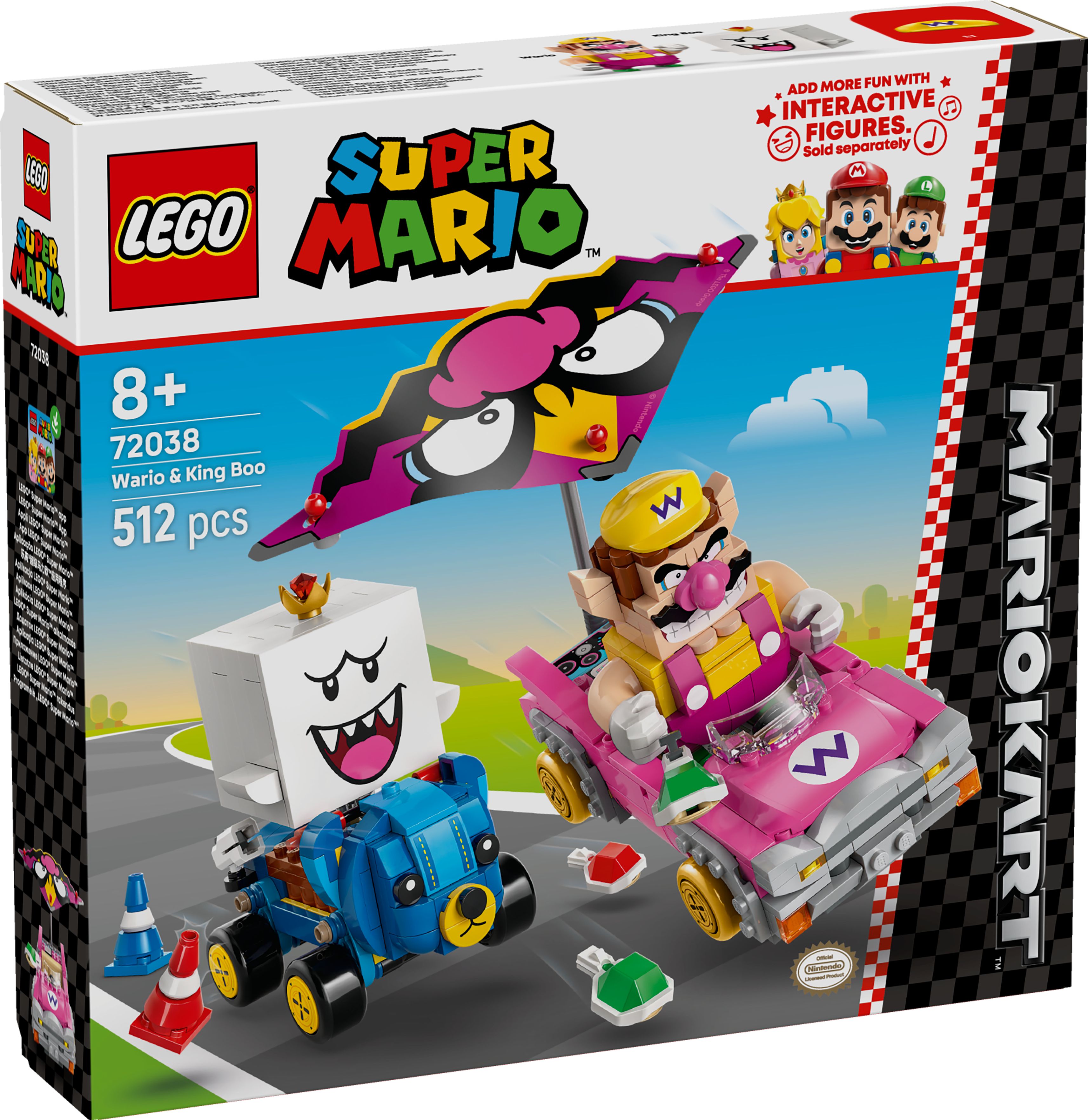 Mario Kart Lego Mario 64 Box Mario Kart Lego Super Mario Block Set
